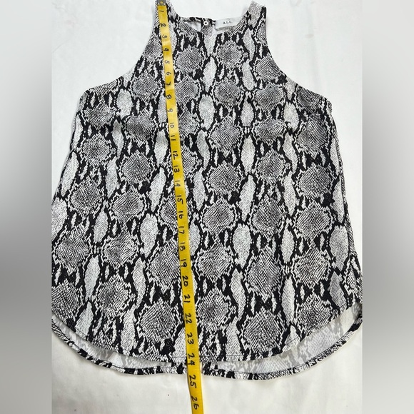 ALC Python print ANISE halter neck tank top size 4. - Picture 15 of 15